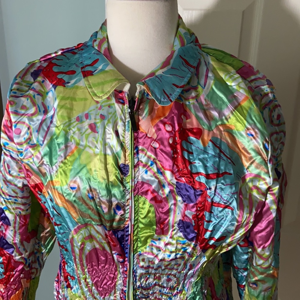 Ubu Medium Reversible Jacket Multi Abstract - image 3